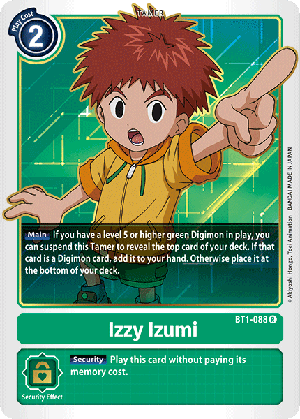 Izzy Izumi (BT1-088) Rare