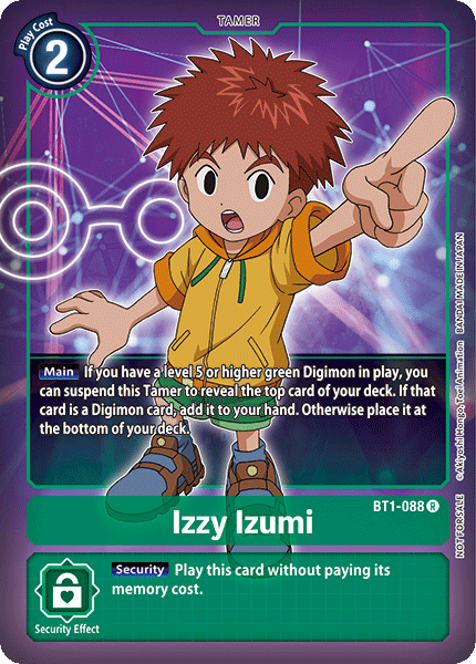 Izzy Izumi (BT1-088) Box Topper