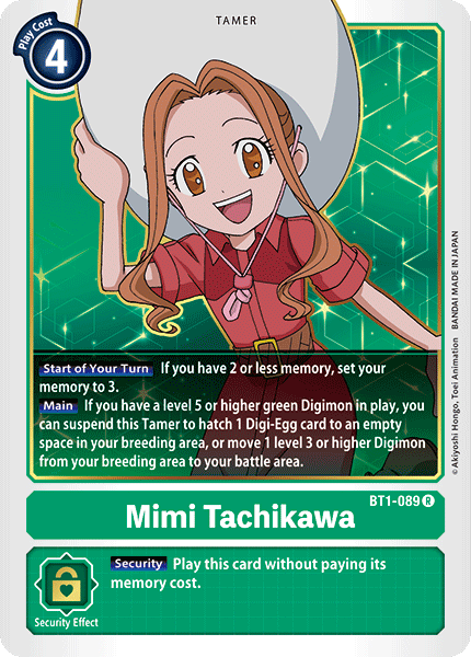 Mimi Tachikawa (BT1-089) Rare