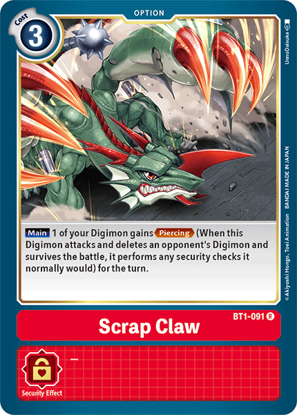 Scrap Claw (BT1-091) Rare