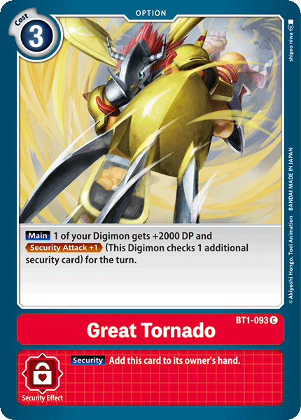 Great Tornado (BT1-093) Common