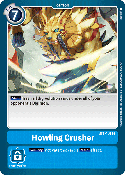 Howling Crusher (BT1-101) Common