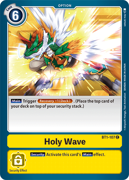 Holy Wave (BT1-107) Common