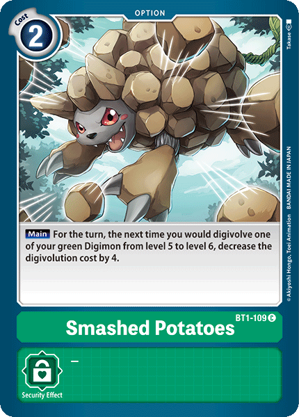 Smashed Potatoes (BT1-109) Common