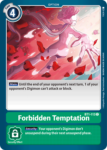 Forbidden Temptation (BT1-113) Common