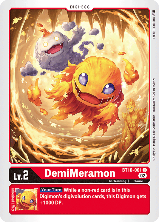 Demimeramon (BT10-001) Uncommon