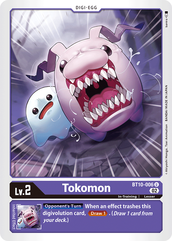 Tokomon (BT10-006) Uncommon