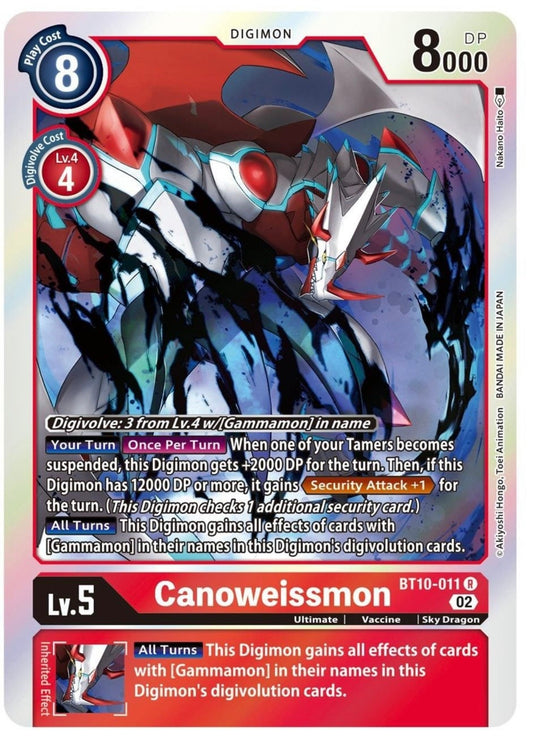 Canoweissmon (BT10-011) Rare