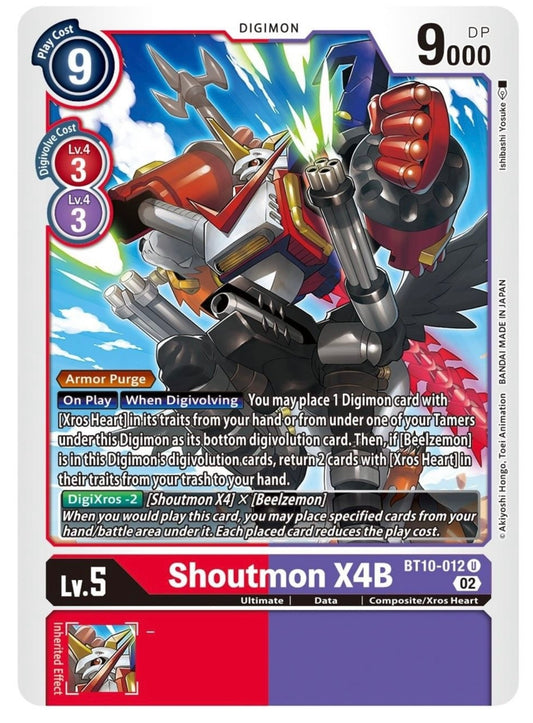 Shoutmon X4B (BT10-012) Uncommon