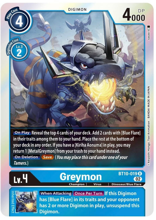 Greymon (BT10-019) Rare