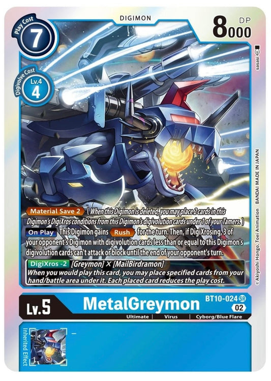 MetalGreymon (BT10-024) Super Rare