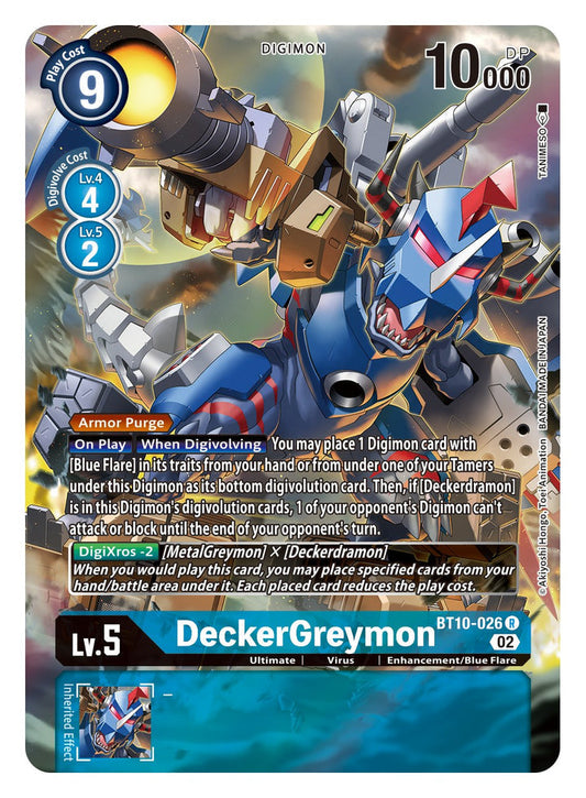 DeckerGreymon (BT10-026) Alternative Art