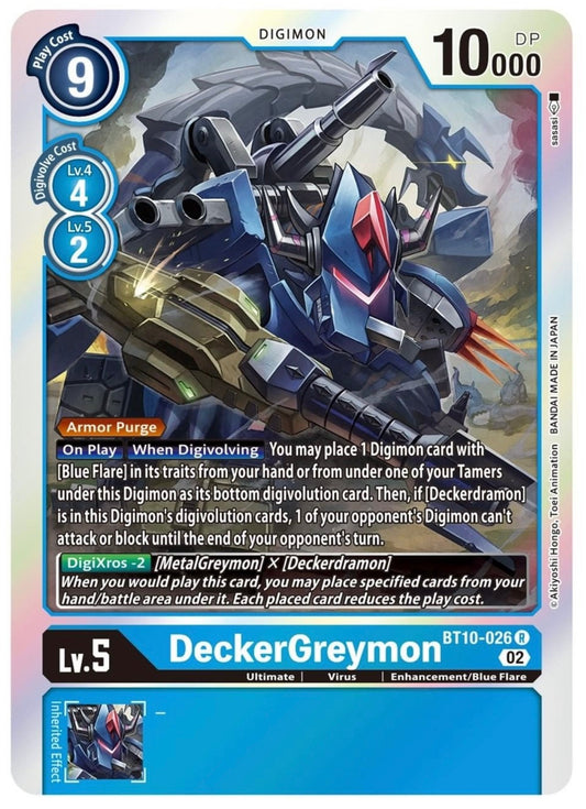 DeckerGreymon (BT10-026) Rare