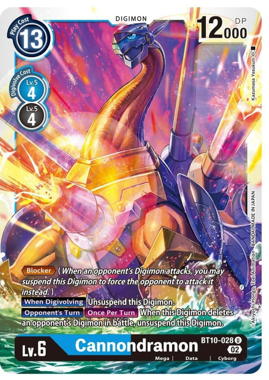 Cannondramon (BT10-028) Uncommon