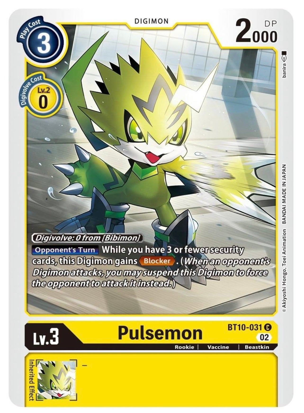 Pulsemon (BT10-031) Common