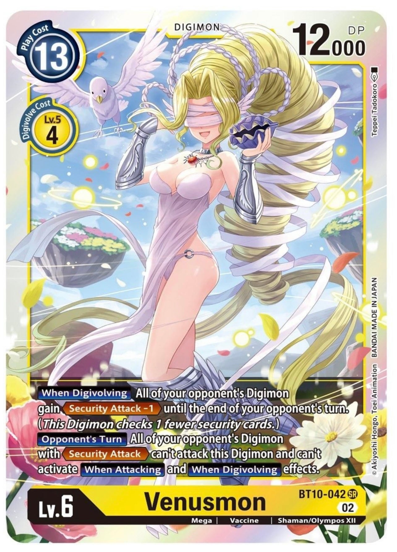 Venusmon (BT10-042) Super Rare