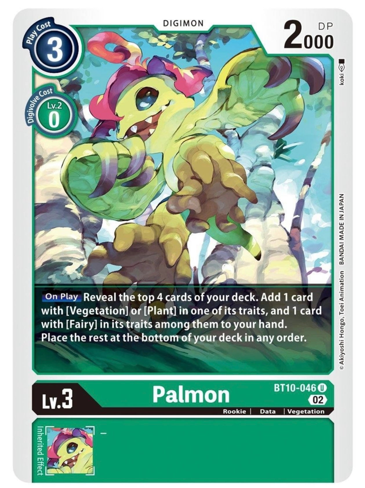 Palmon (BT10-046) Uncommon