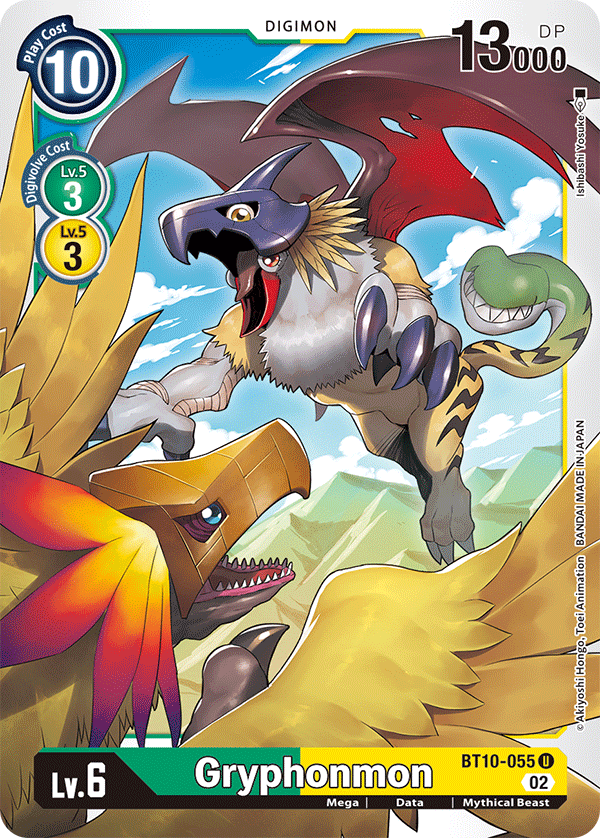 Gryphonmon (BT10-055) Uncommon