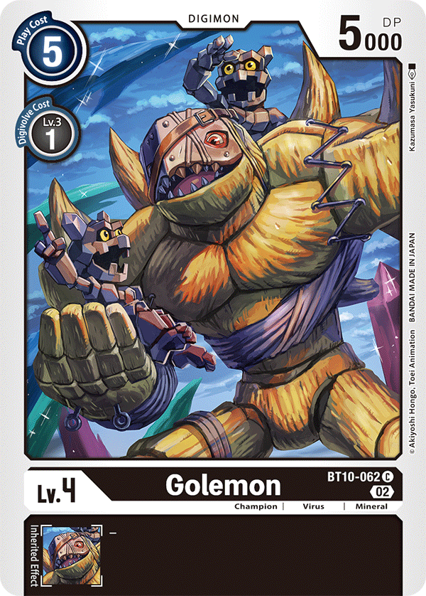 Golemon (BT10-062) Common