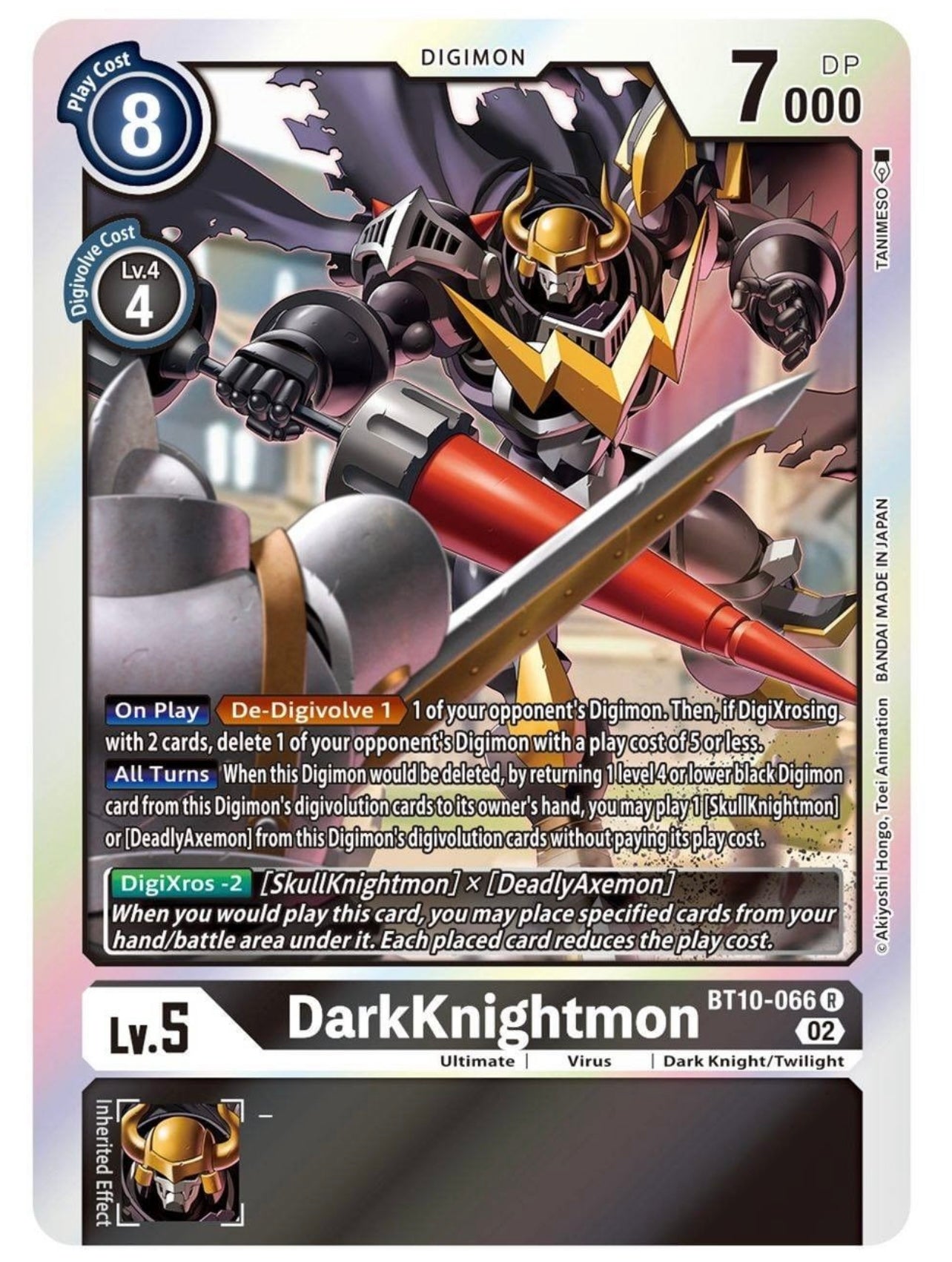 DarkKnightmon (BT10-066) Rare