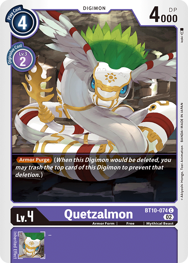 Quetzalmon (BT10-074) Common