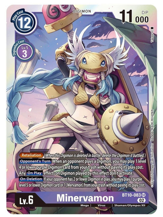 Minervamon (BT10-083) Super Rare