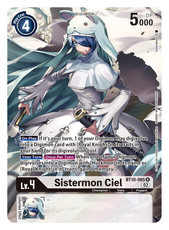 Sistermon Ciel (BT10-085) Alternative Art