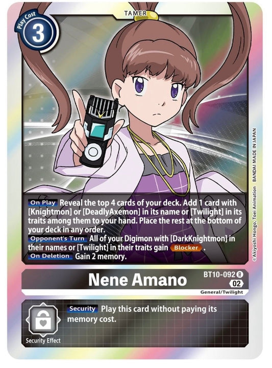 Nene Amano (BT10-092) Rare