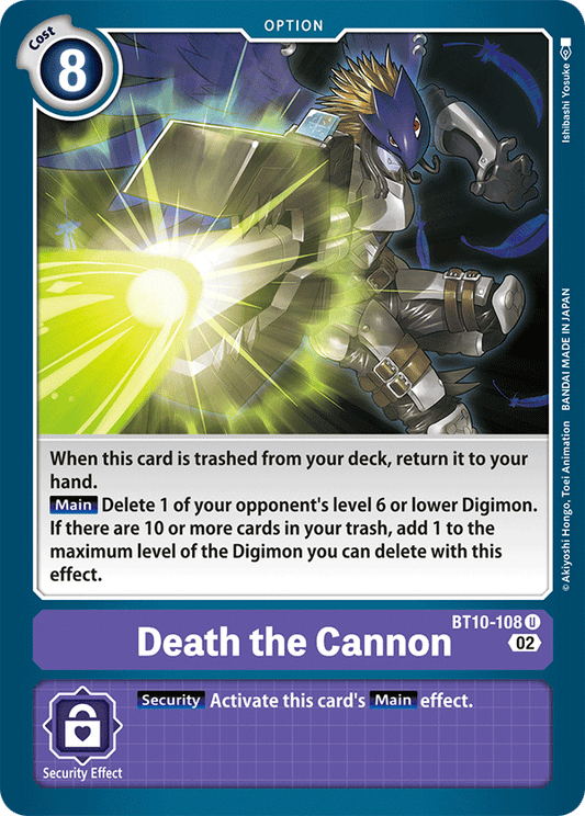 Death the Cannon (BT10-108) Uncommon