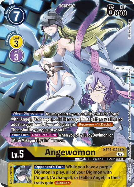 Angewomon (BT11-042) Alternative Art