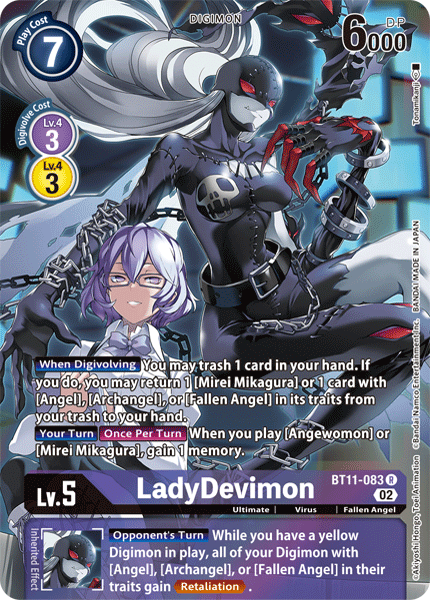 LadyDevimon (BT11-083) Alternative Art