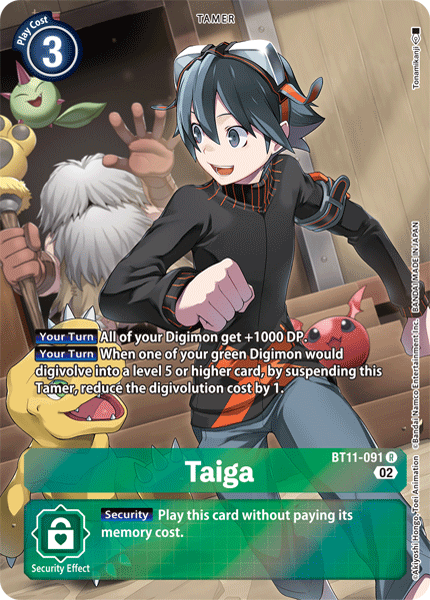 Taiga (BT11-091) Alternative Art