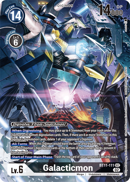 Galacticmon (BT11-111) Alternative Art