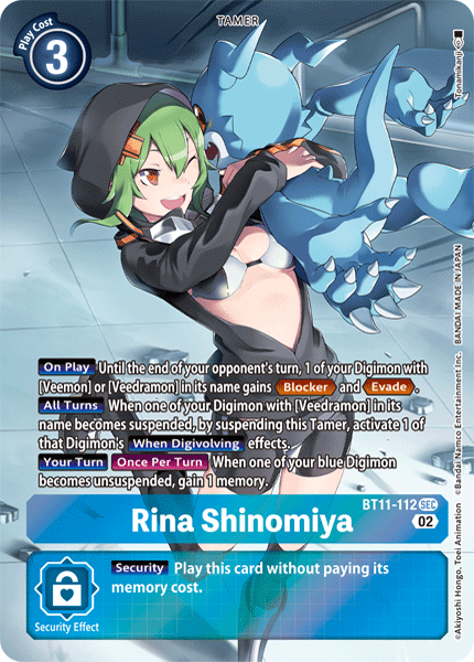 Rina Shinomiya (BT11-112) Alternative Art