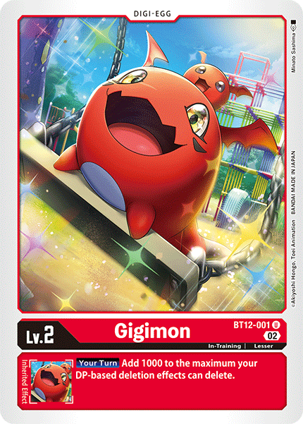 Gigimon (BT12-001) Uncommon