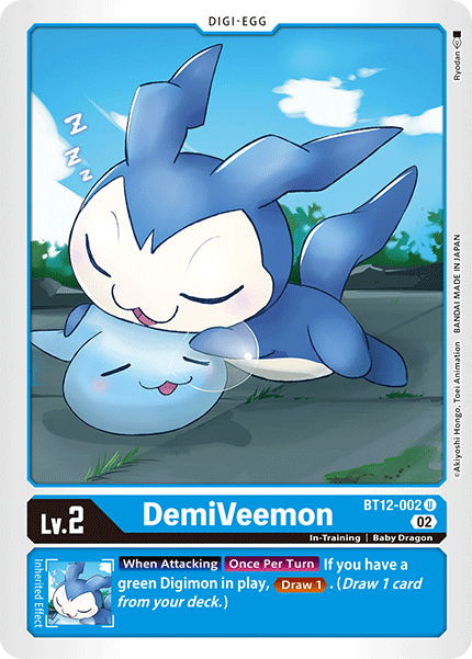 DemiVeemon (BT12-002) Uncommon