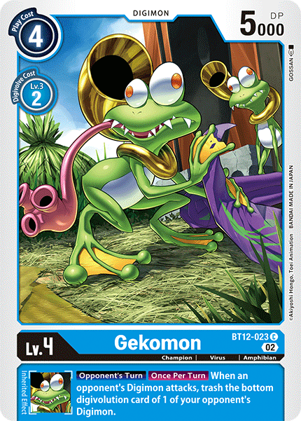 Gekomon (BT12-023) Common