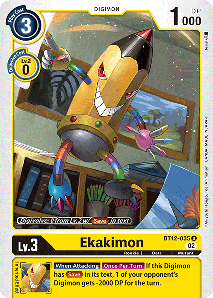 Ekakimon (BT12-035) Uncommon