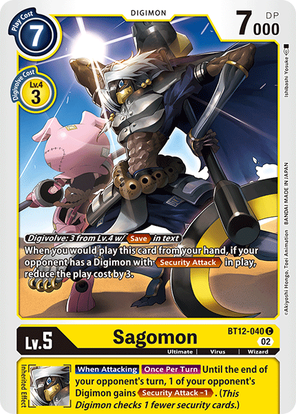 Sagomon (BT12-040) Common