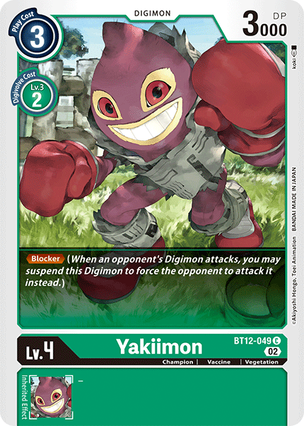 Yakiimon (BT12-049) Common