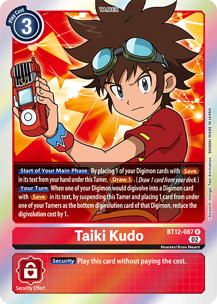 Taiki Kudo (BT12-087) Rare