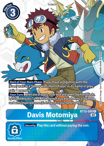 Davis Motomiya (BT12-090) Alternative Art