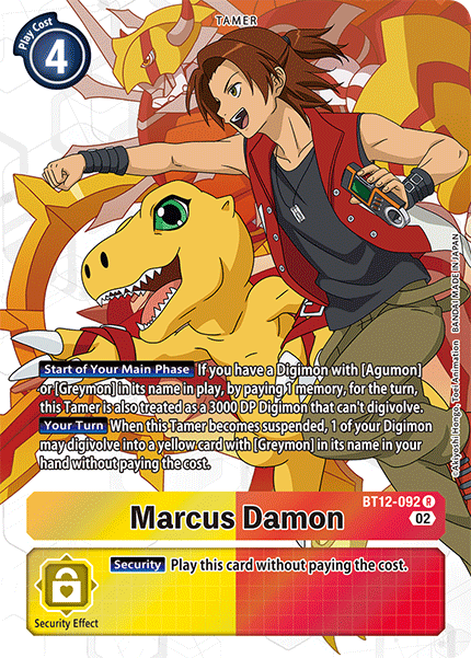 Marcus Damon (BT12-092) Alternative Art