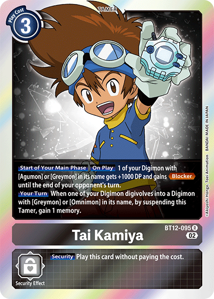 Tai Kamiya (BT12-095) Rare