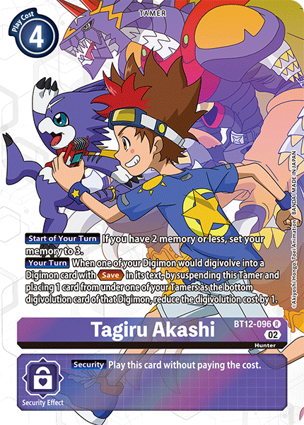 Tagiru Akashi (BT12-096) Alternative Art