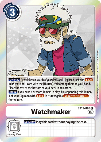 Watchmaker (BT12-098) Rare