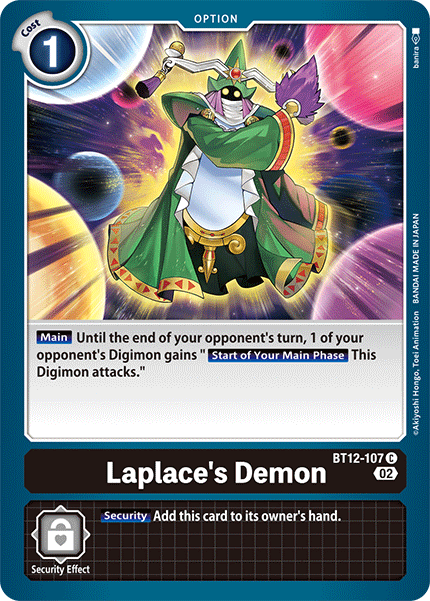 Laplace's Demon (BT12-107) Common