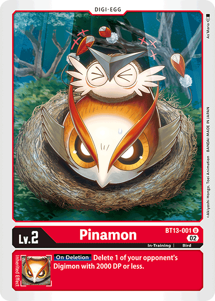 Pinamon (BT13-001) Uncommon