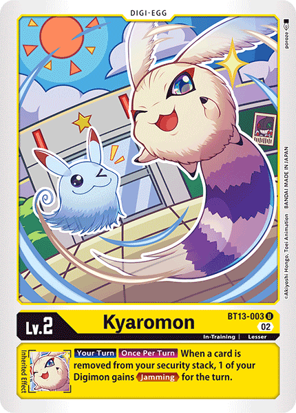 Kyaromon (BT13-003) Uncommon