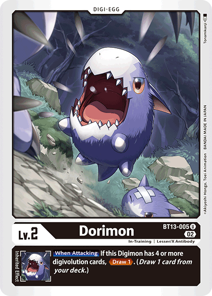 Dorimon (BT13-005) Uncommon